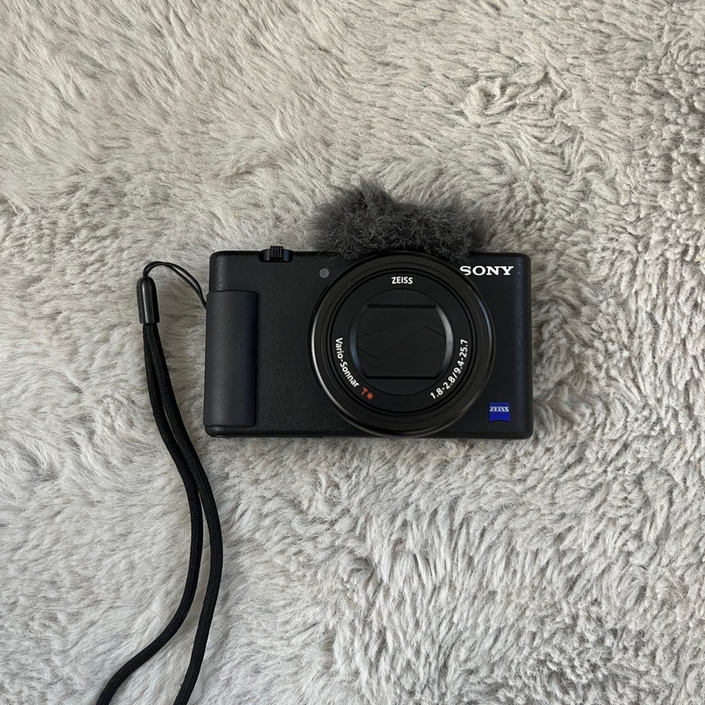 Sony ZV1 Compact 4k Hd Camera in black